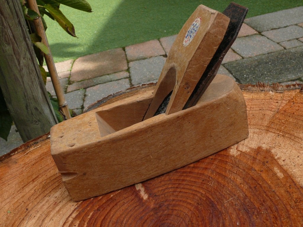 Houten Blokschaaf JNU 2, Ophalen of Verzenden