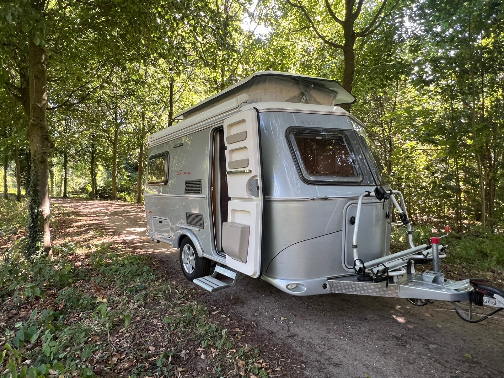Eriba Touring GT420 luifel, fietsenrek,, Standaardzit, Tot en met 2, Particulier, Eriba