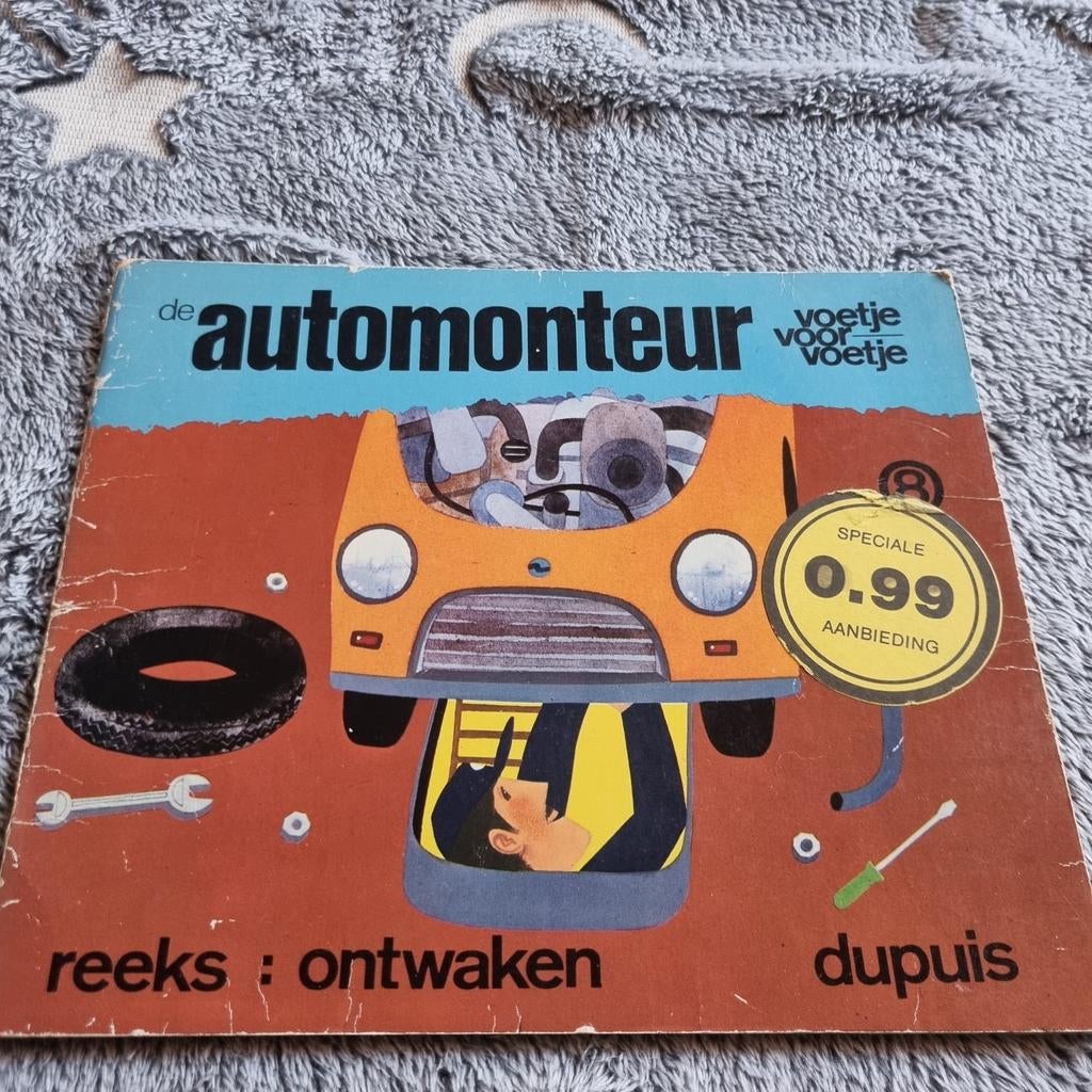 De Automonteur - Voetje voor Voetje - Dupuis, Boeken, Ophalen of Verzenden, Gelezen, Algemeen, Philippe Thomas