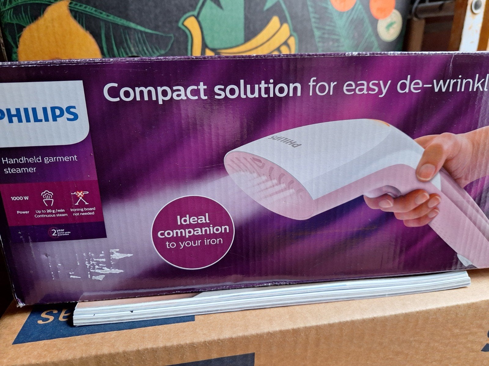 Philips Handheld Kledingstomer GC299 - Compact en Krachtig, Ophalen of Verzenden, Zo goed als nieuw, Kledingstomer