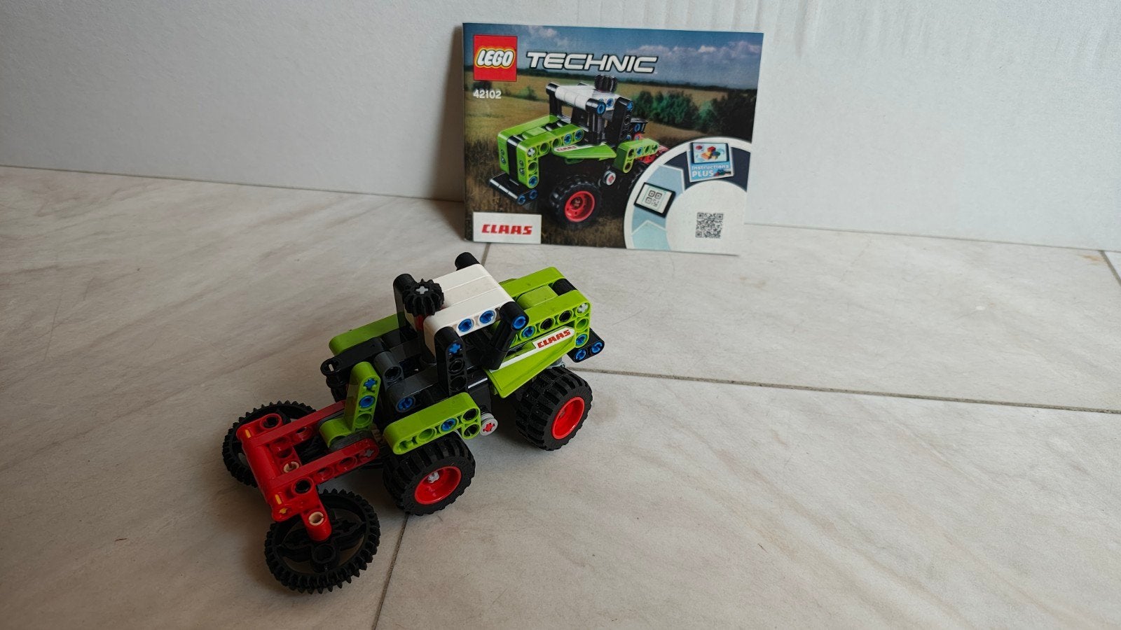 Lego Technic 42102 Claas Xerion Tractor, Lego, Inclusief instructies, Ophalen of Verzenden, Zo goed als nieuw