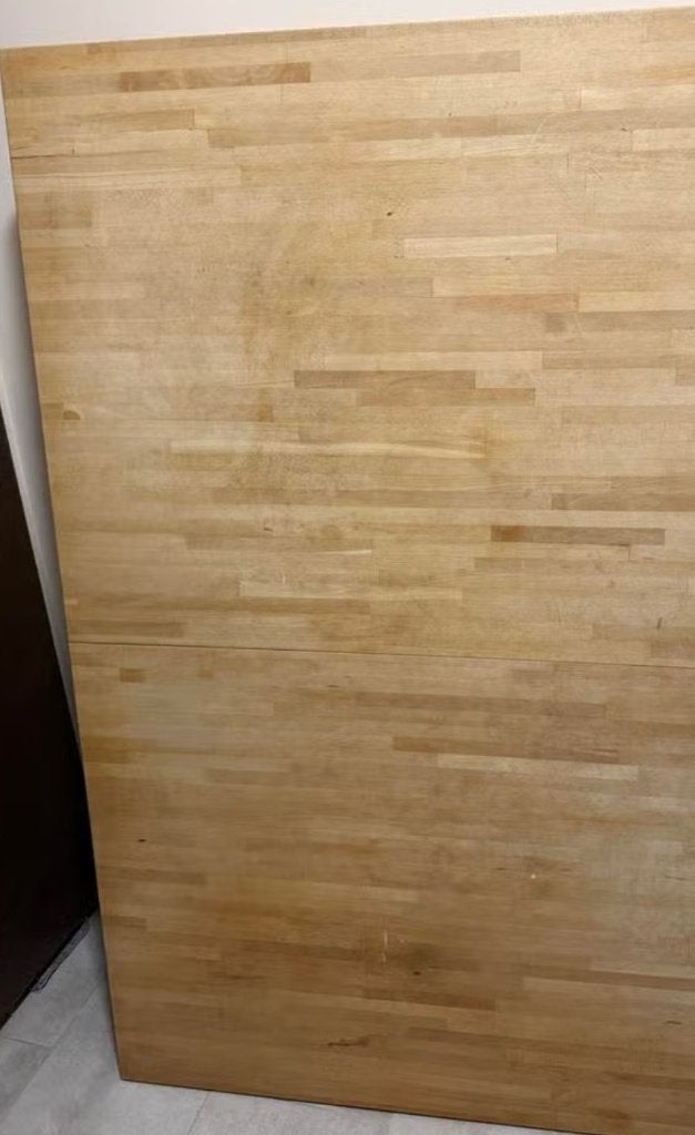 Ikea Norden, robuuste massief beuken eettafel, uitschuifbaar, Ophalen, Gebruikt, Vintage, 200 cm of meer