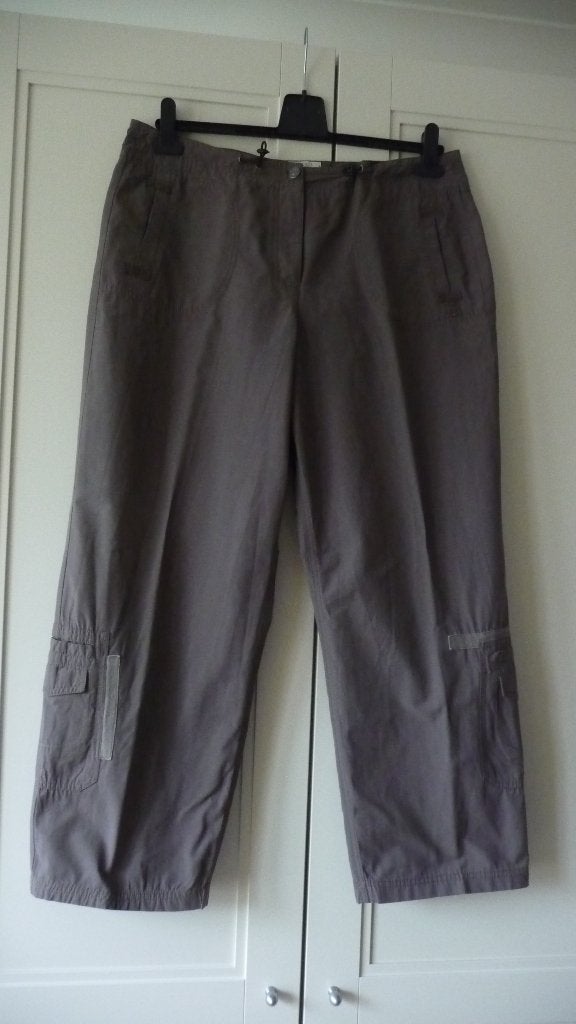 Broek 36 – Leverkleur (42-44), Bruin, Maat 42/44 (L), Ophalen of Verzenden, Zo goed als nieuw