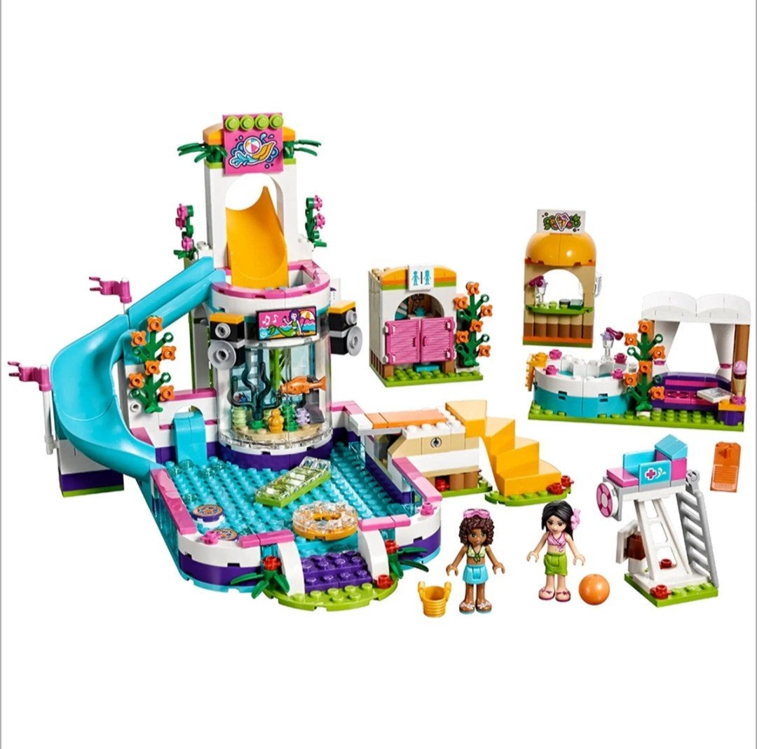 LEGO Friends 41313 Heartlake City Zwembad, Ophalen of Verzenden, Gebruikt