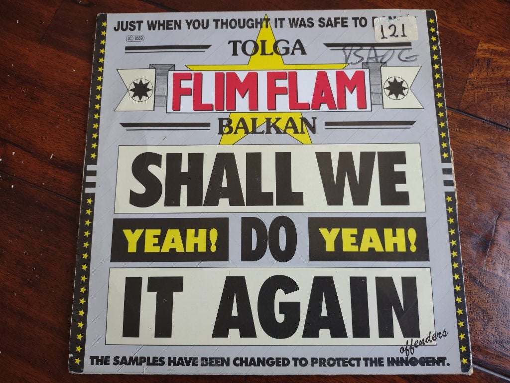 Maxi single - Tolga Flim Flam Balkan - Shall we do it again, Ophalen of Verzenden, Zo goed als nieuw, Dance en House