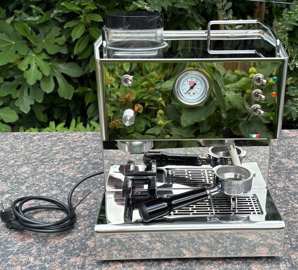 Quick Mill 3035 espressomachine met ingebouwde koffiemolen, Ophalen, Zo goed als nieuw, Overige merken, Overige typen