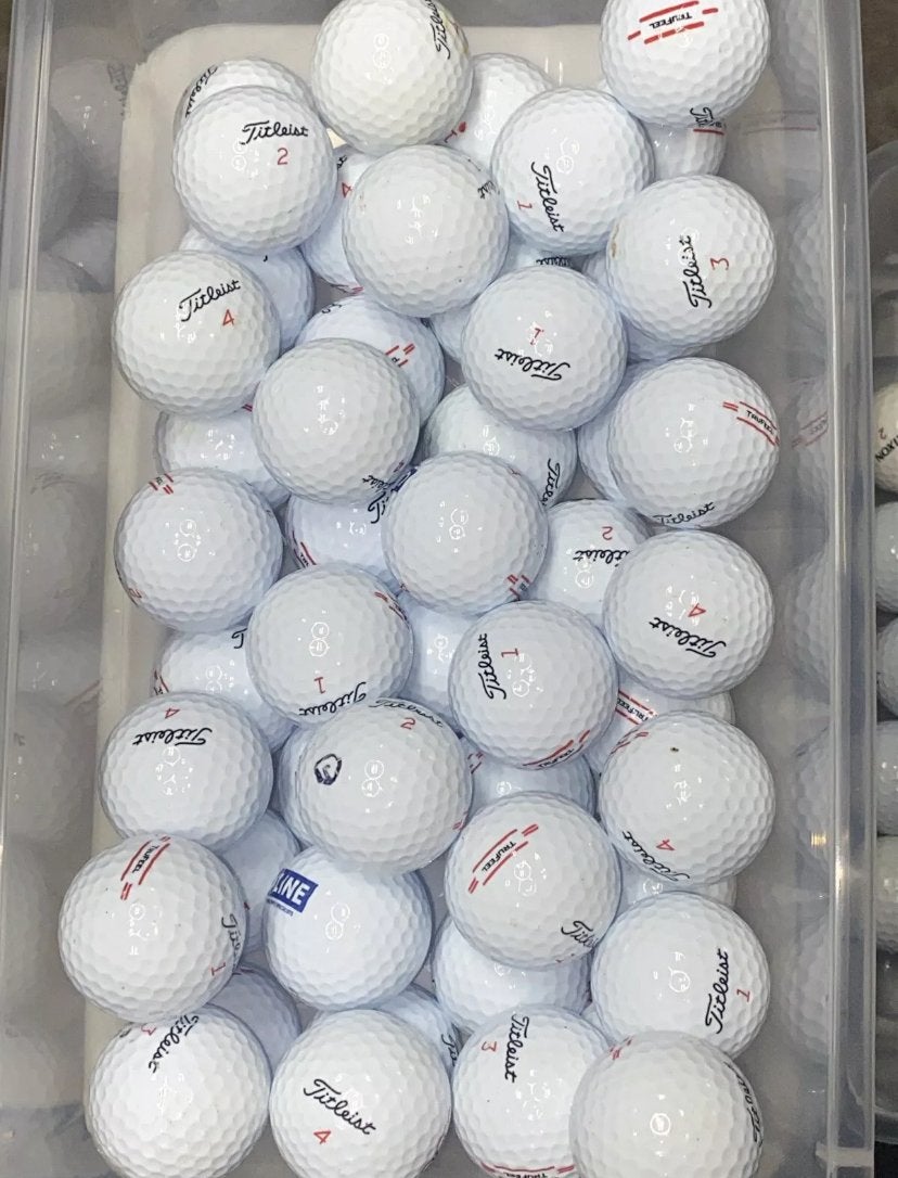 AAAA kwaliteit Titleist Trufeel golfballen 50 stuks, Ophalen of Verzenden, Zo goed als nieuw, Bal(len), Overige merken