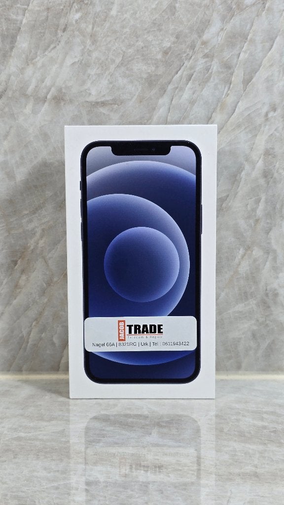 Apple iPhone 12 128GB Zwart, Telecommunicatie, 128 GB, Apple, Zwart, Ophalen of Verzenden