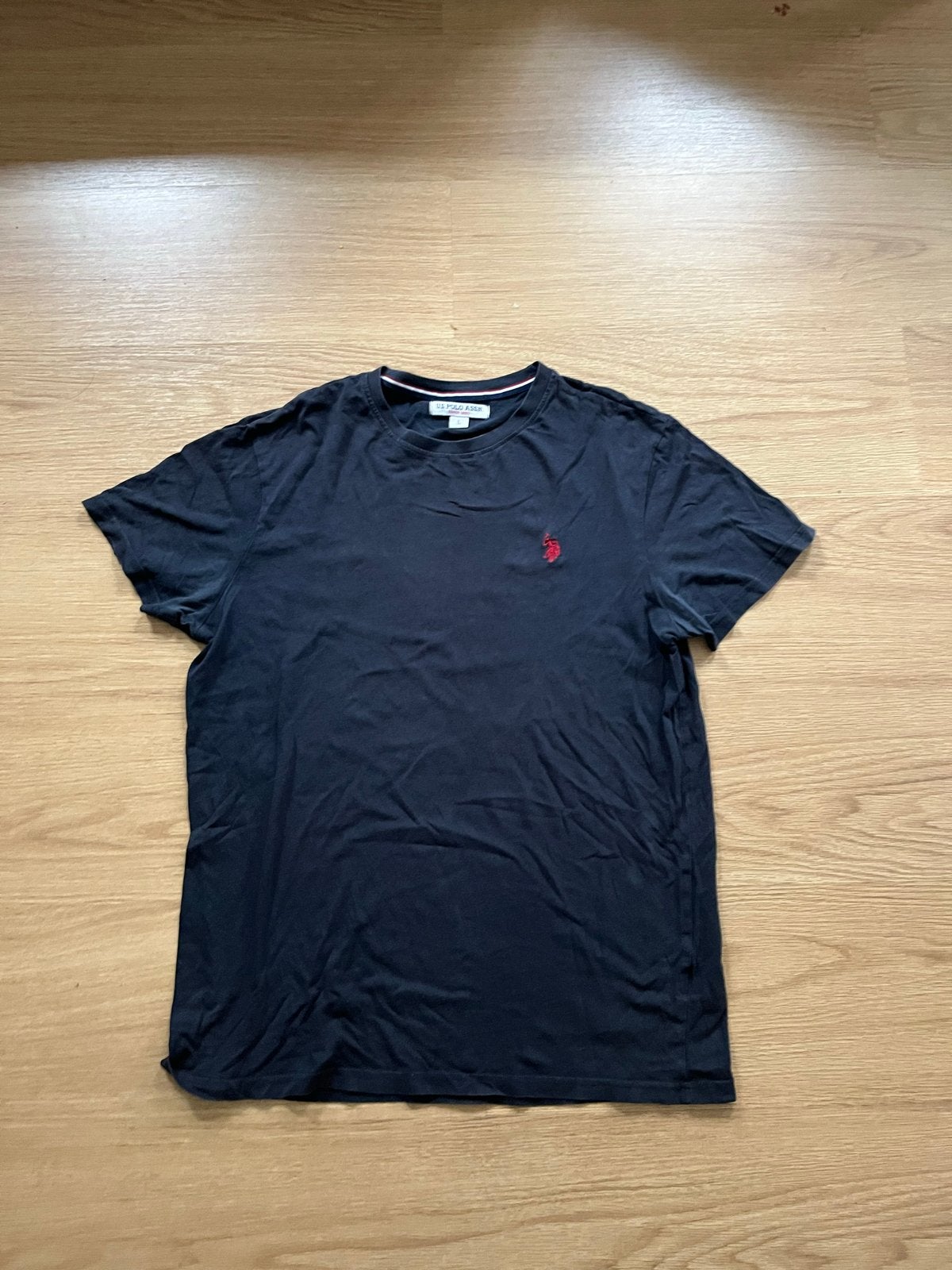 U.S. Polo Assn. T-shirt - Maat L, Ophalen of Verzenden, Gedragen, Maat 52/54 (L), Zwart