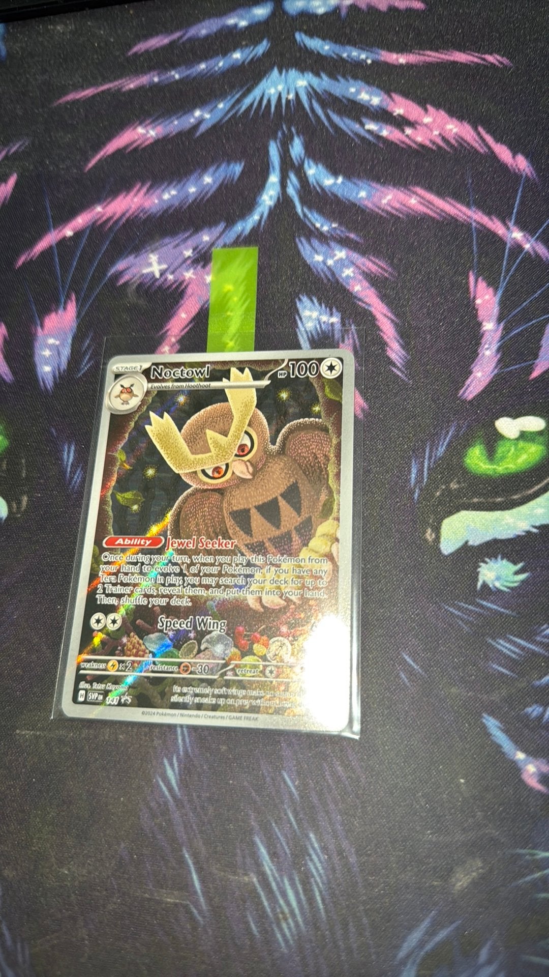 Noctowl art rare promo 141, Ophalen of Verzenden, Zo goed als nieuw