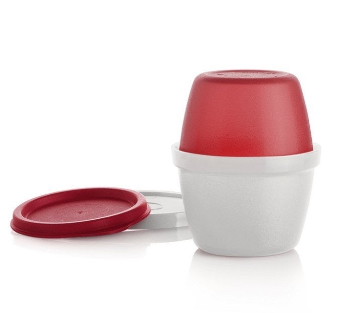 Nieuwe Tupperware Schudbeker - Perfect voor Shakes!, Nieuw, Ophalen of Verzenden, Lekvrij, Rood