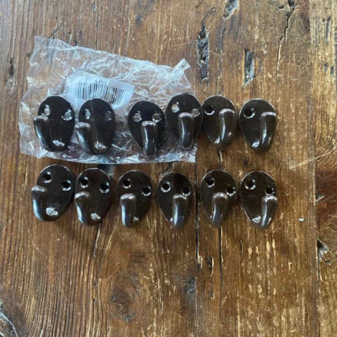 Brocante kapstokhaakjes, Huis en Inrichting, Woonaccessoires | Kapstokken, Wandkapstok, Nieuw, Ophalen of Verzenden, Minder dan 100 cm