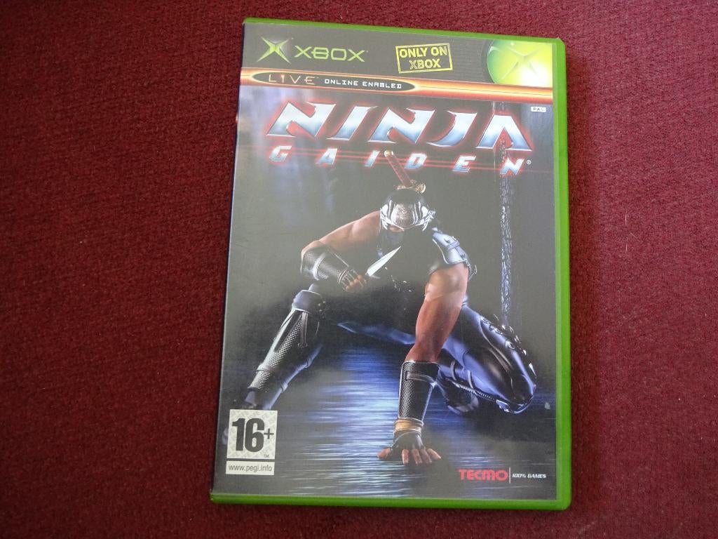 Xbox  Ninja Gaiden , Xbox Original Game, Avontuur en Actie, 1 speler, Ophalen of Verzenden, Zo goed als nieuw
