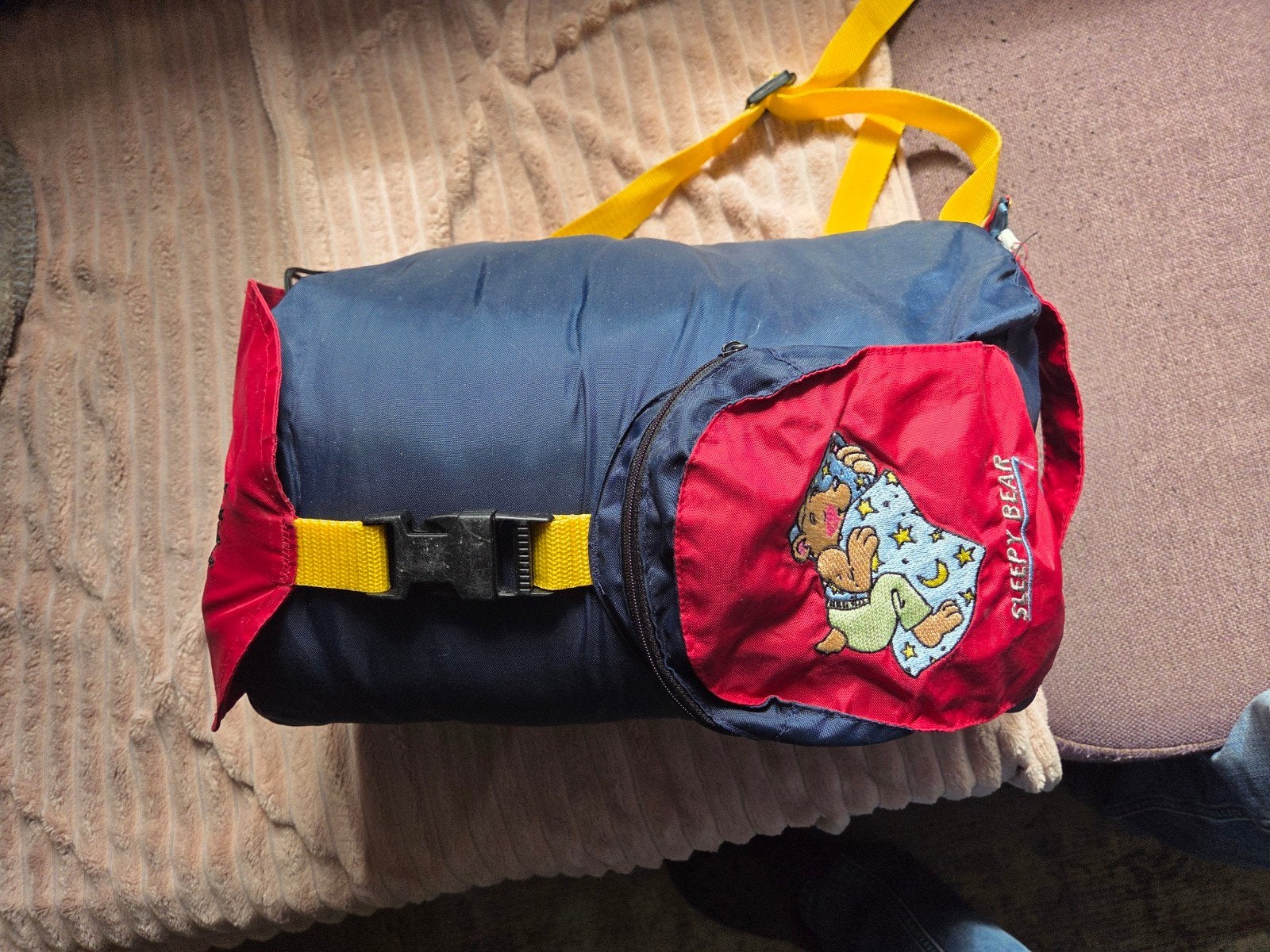 Slaapzak 'Sleepy Bear' voor kinderen - Gebruikt, Caravans en Kamperen, Ophalen of Verzenden, Gebruikt
