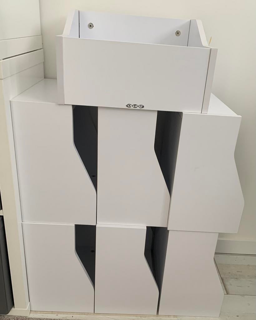 LP opberg bakken (Bax Music) 7 stuks, Ophalen, 2020 tot heden, Zo goed als nieuw, 12 inch