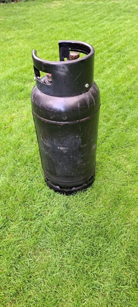 Gasfles / Gastank, Ophalen, Gebruikt