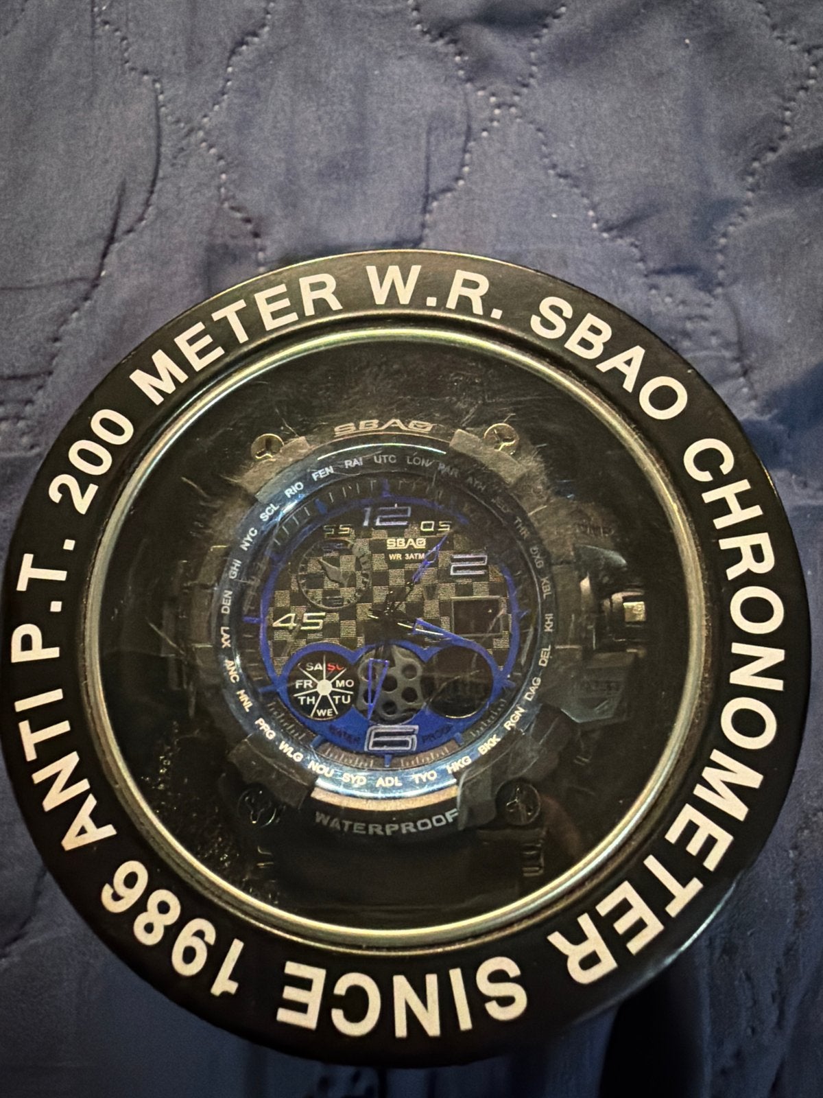 Nieuw Rough SBAO Horloge - 52mm, 200m WR, Chronometer, Sieraden, Tassen en Uiterlijk, Kunststof, Polshorloge, Nieuw, Ophalen