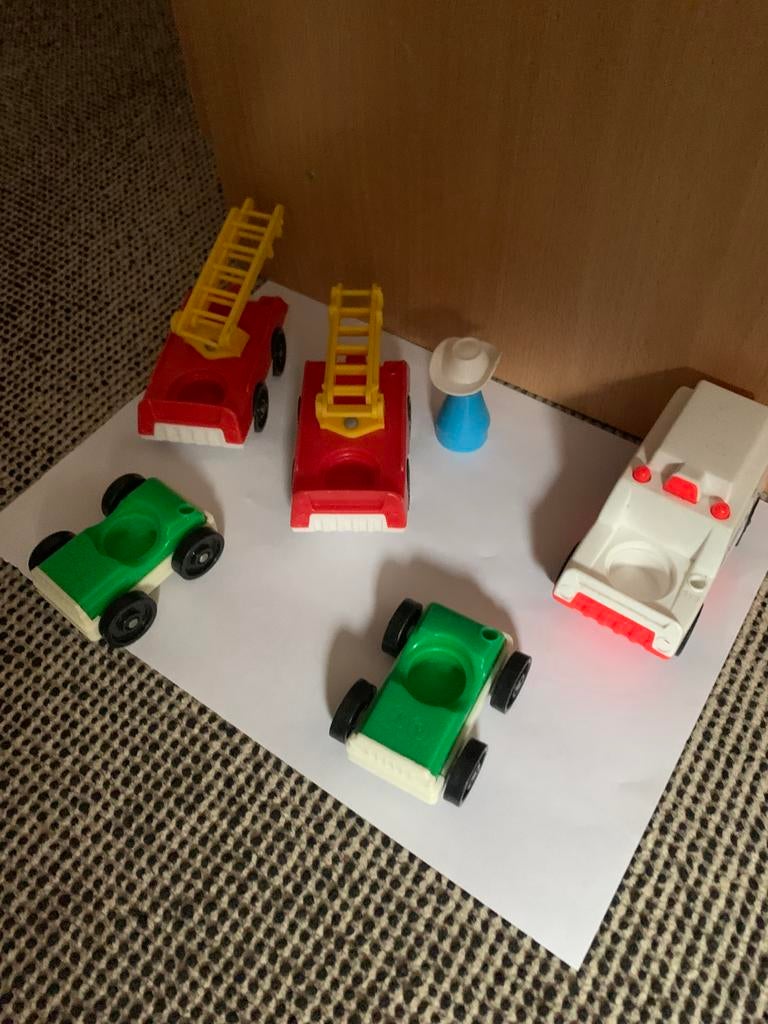 VINTAGE Fisher Price voertuigen, Ophalen of Verzenden, Zo goed als nieuw