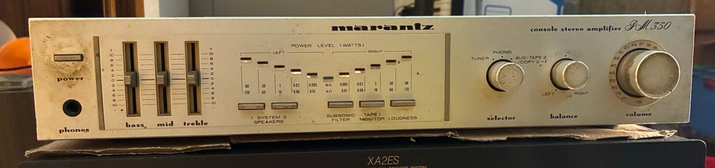 Marantz pm350 kapot, Ophalen of Verzenden, Niet werkend