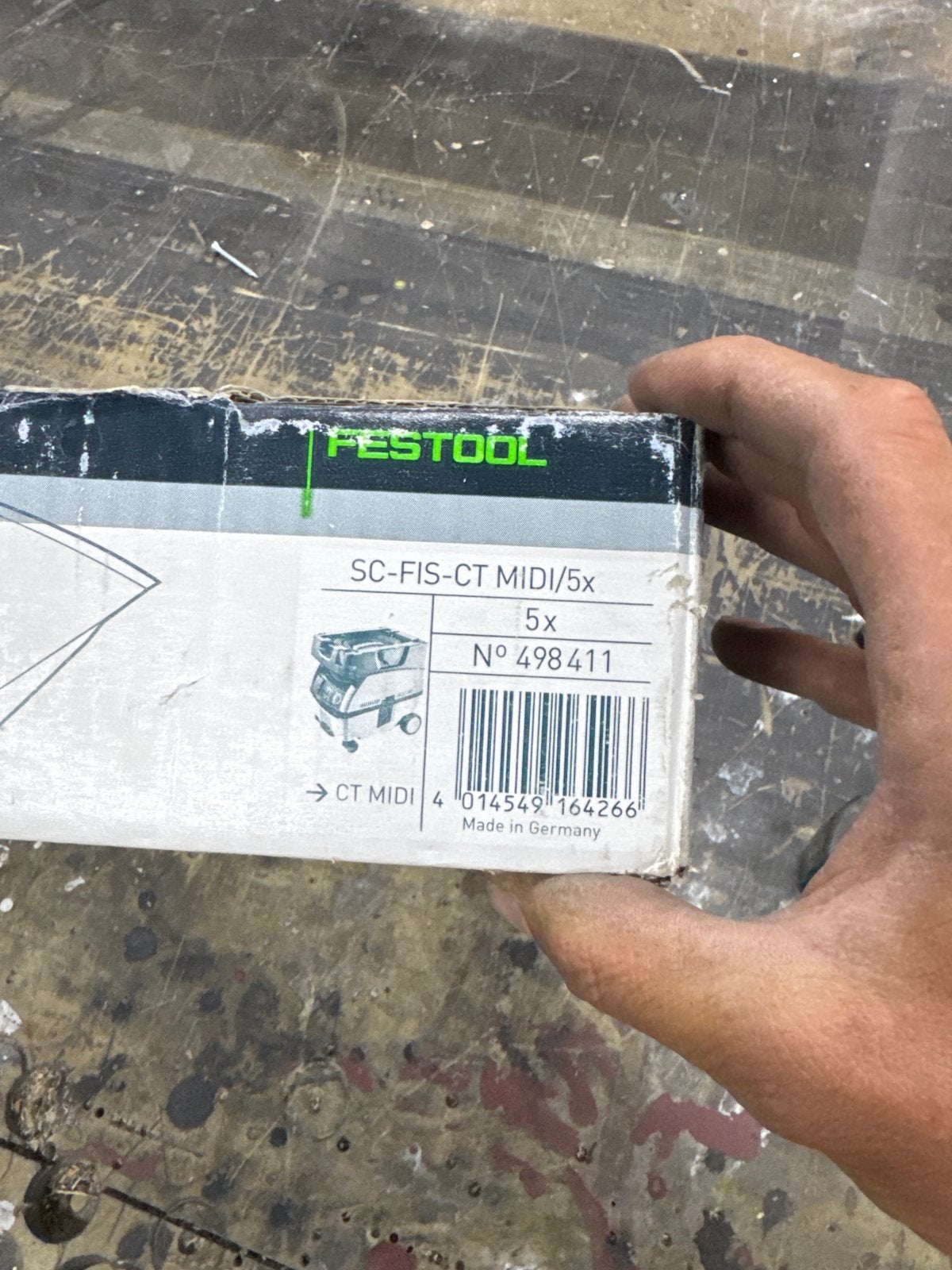 Festool SC-FIS-CT MIDI/5x stofzakken (5 stuks), Ophalen of Verzenden, Nieuw