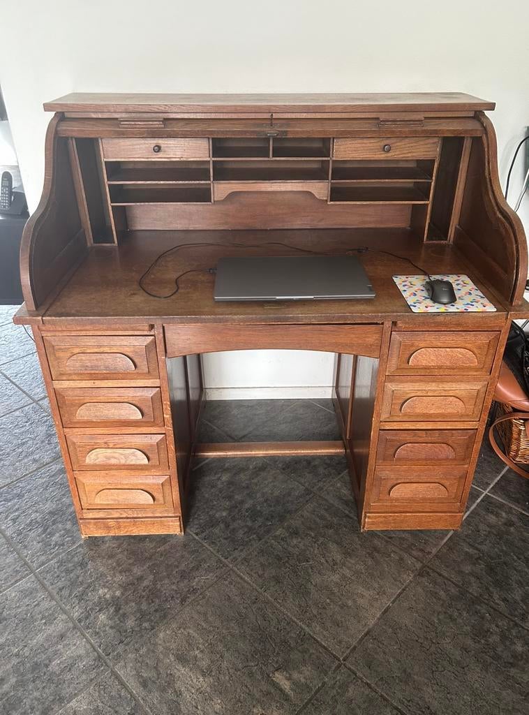 Antiek Bureau, Ophalen, Gebruikt, Hout, Secretaire
