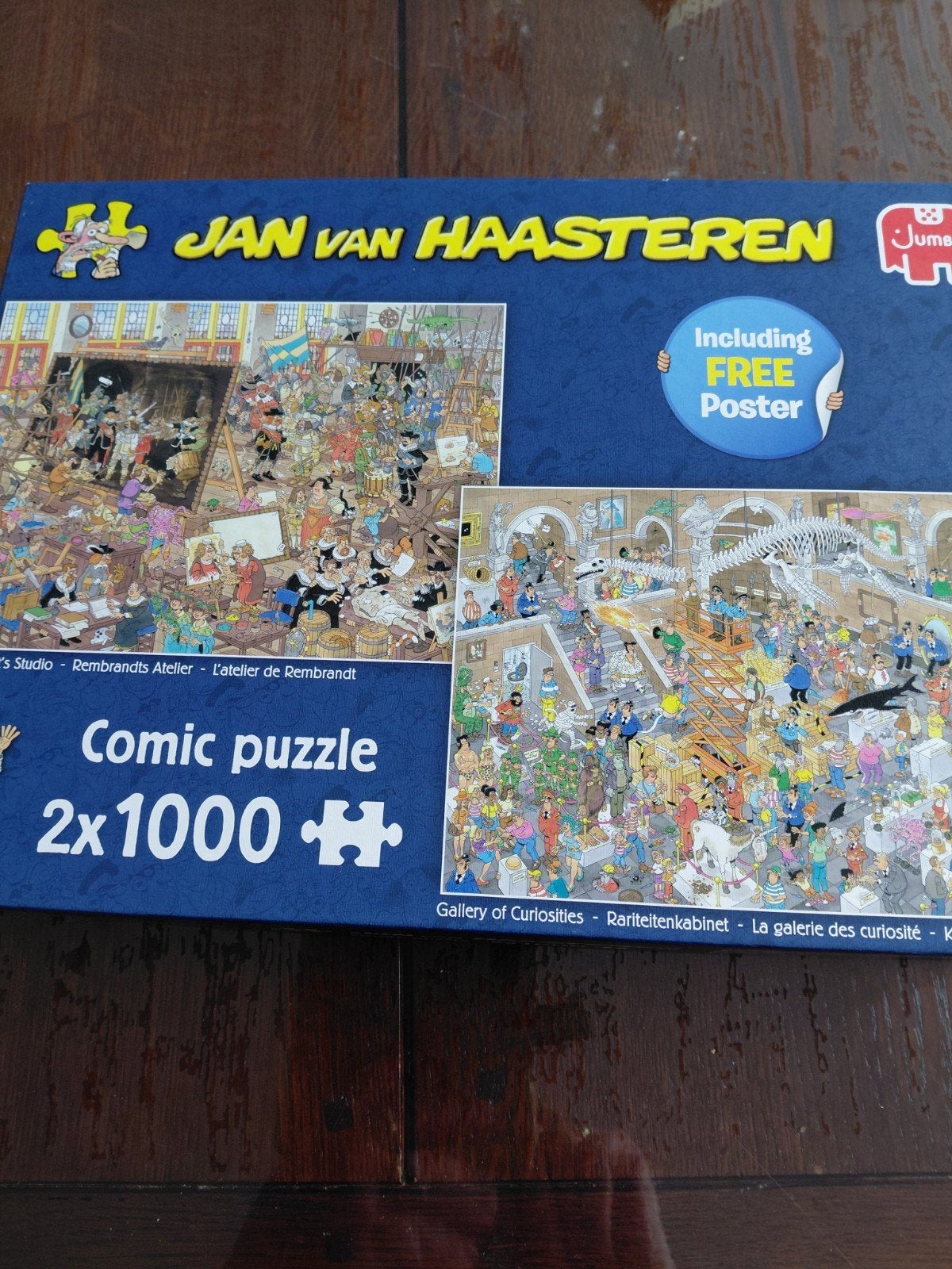 Jan van Haasteren, Hobby en Vrije tijd, Ophalen, 500 t/m 1500 stukjes, Zo goed als nieuw