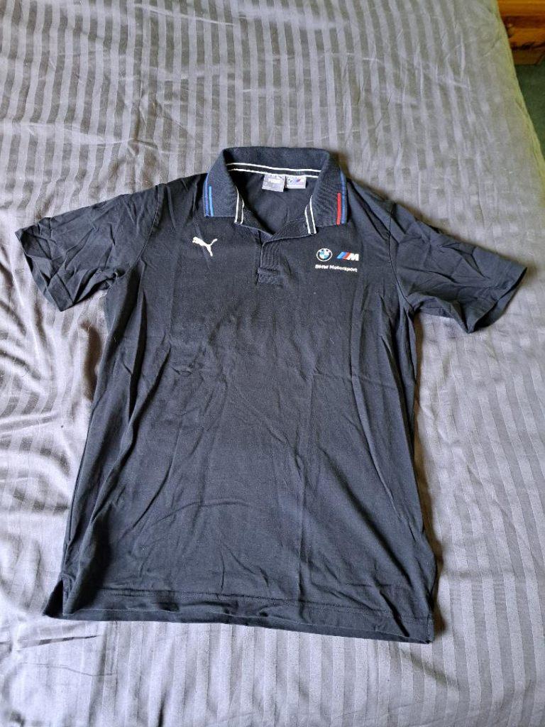 Zwart BMW Motorsport T-shirt van Puma maat M, Kleding | Heren, Ophalen, Puma, Maat 48/50 (M), Zwart