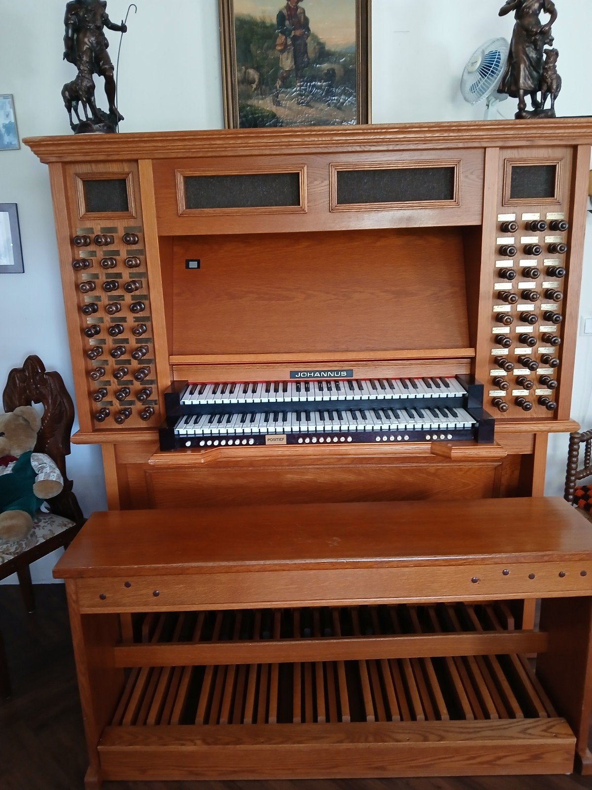 Johannes Sweelinck Digitaal Positief - 2 klaviers, Muziek en Instrumenten, Orgels, Ophalen, 2 klavieren