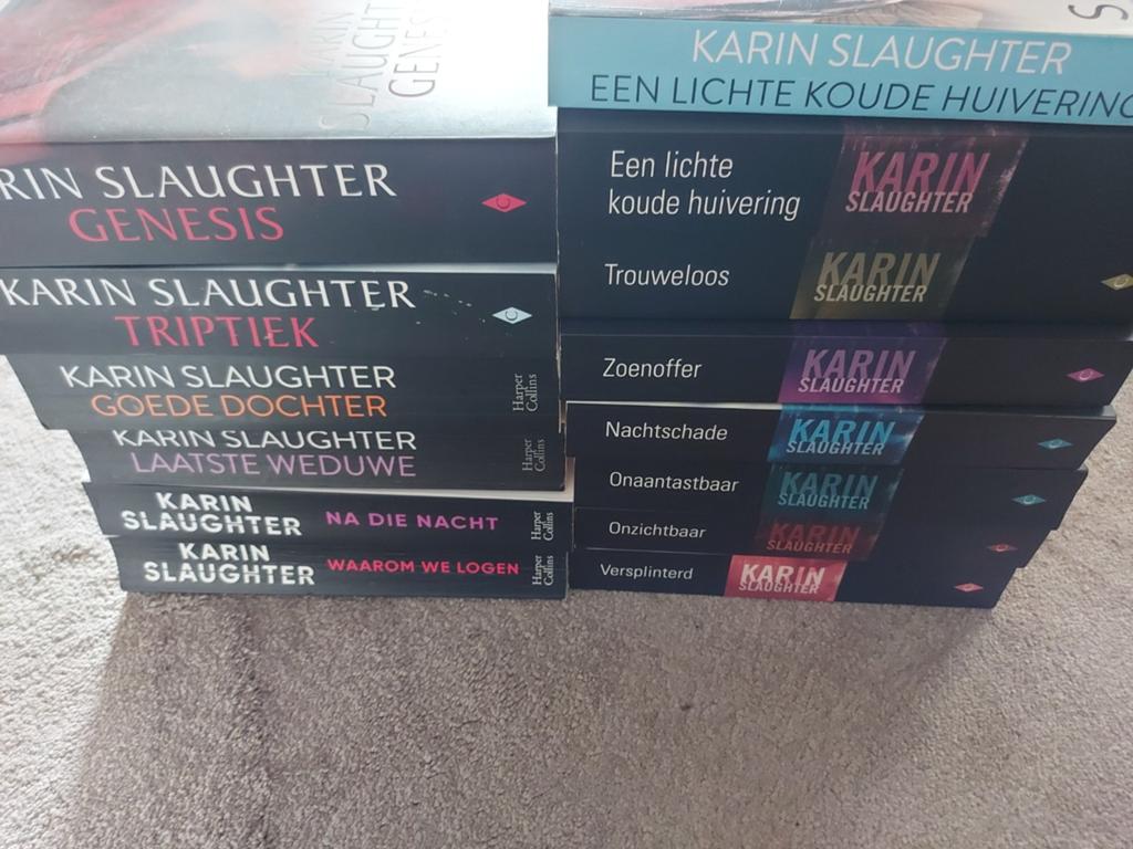 Karin Slaughter 14 - 1 = dubbel, Ophalen