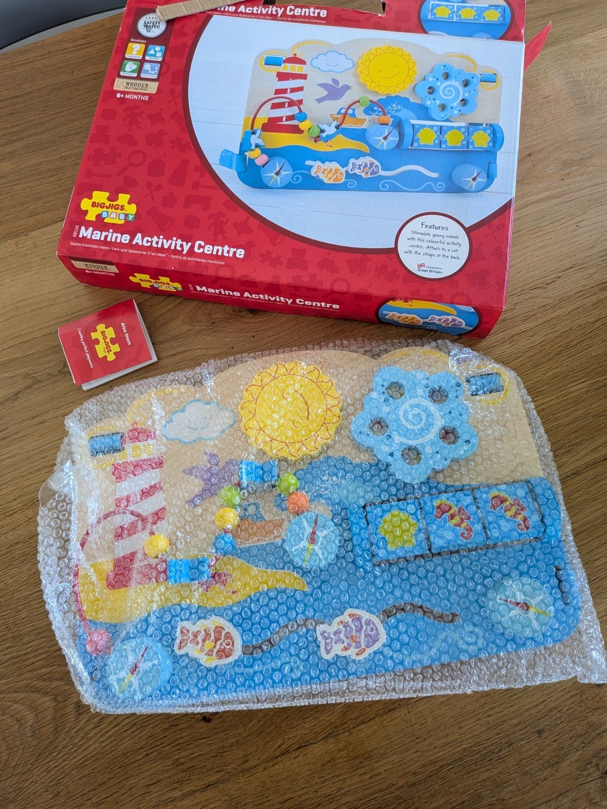 Activiteiten bord Marine bigjigsbaby, Ophalen of Verzenden, Gebruikt
