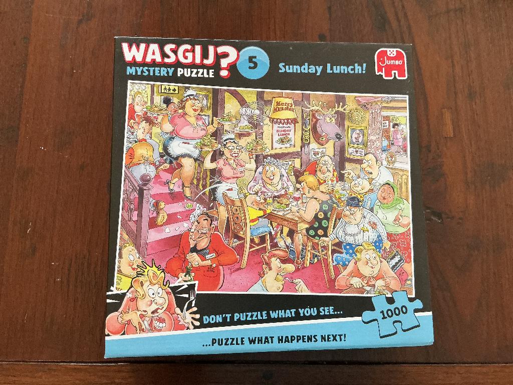 Wasgij puzzels, Hobby en Vrije tijd, Denksport en Puzzels, Ophalen, 500 t/m 1500 stukjes, Zo goed als nieuw, Legpuzzel
