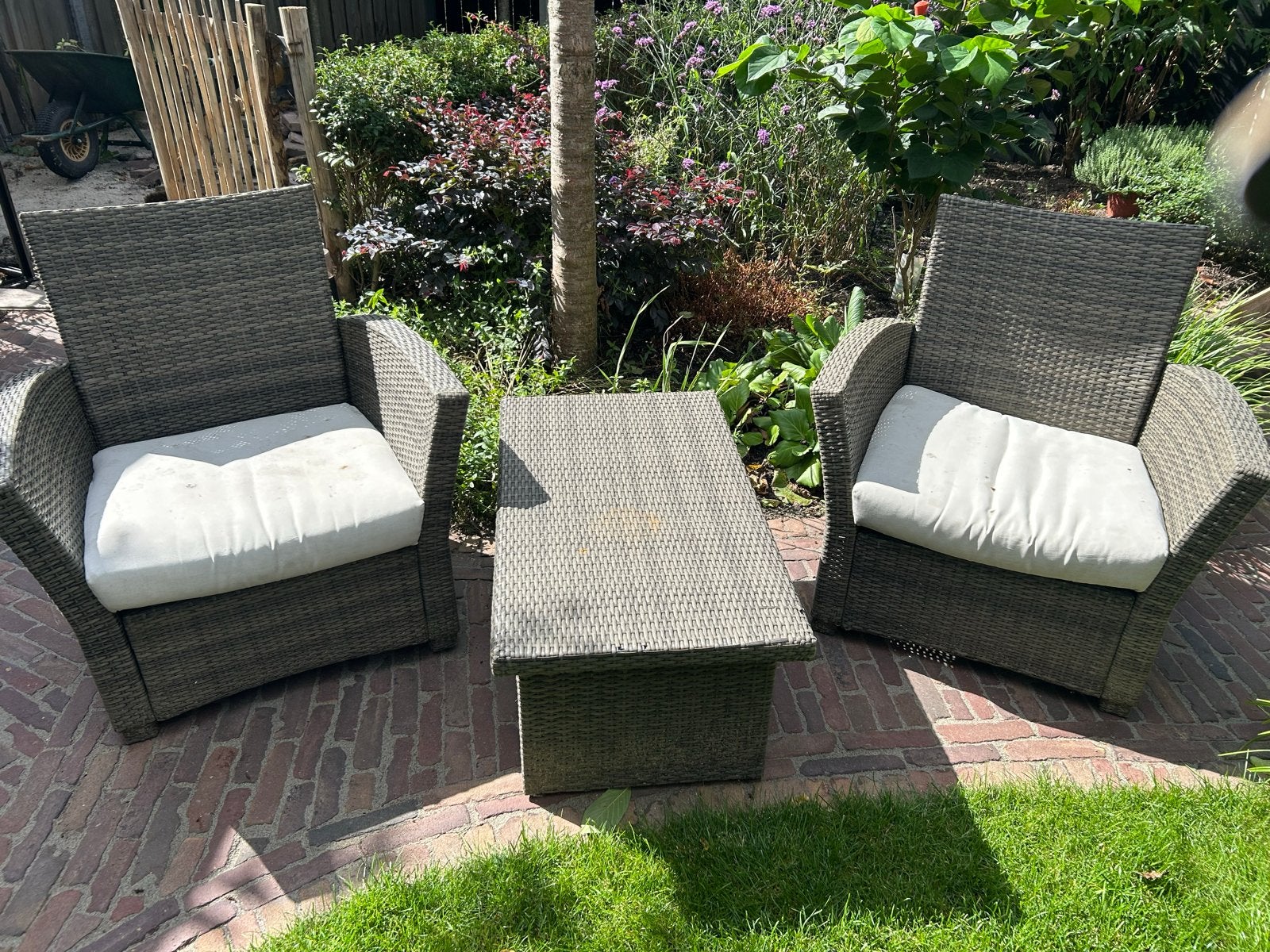 Tuinset compleet, Tuin en Terras, Ophalen, Gebruikt, Bank