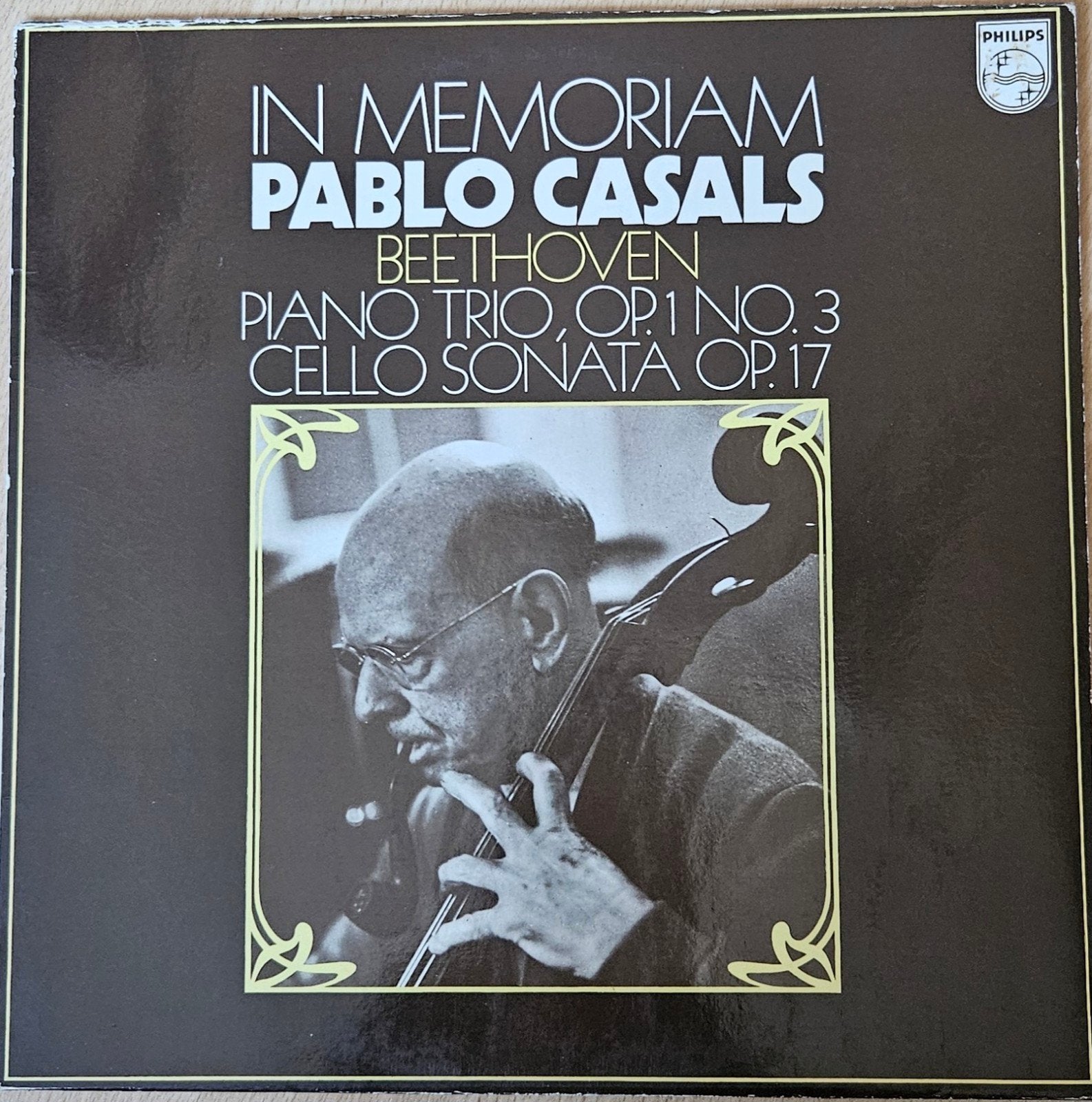 Pablo Casals - In memoriam Pablo Casals Beethoven, Verzenden, Classicisme, Gebruikt, 12 inch