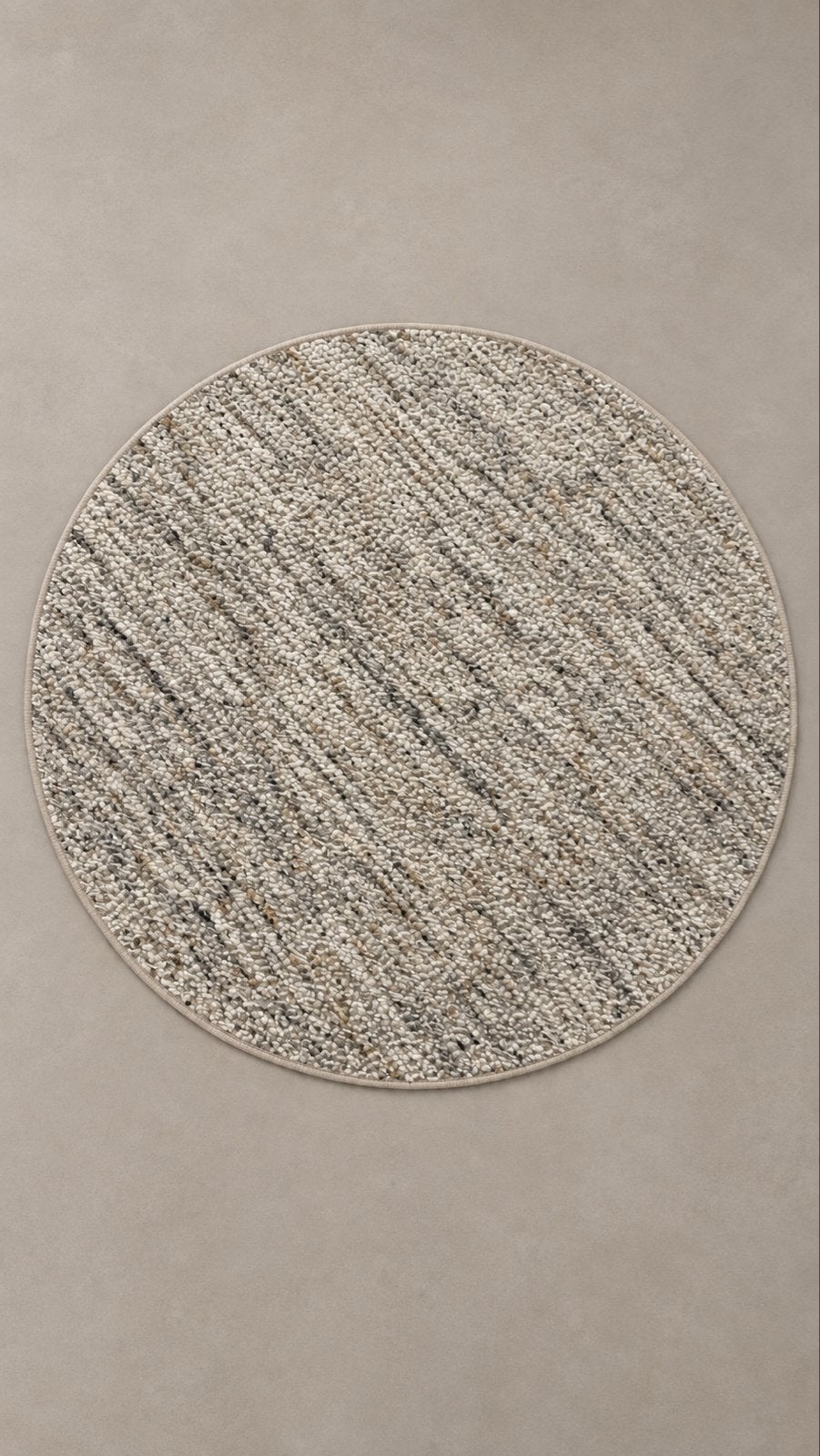 Rond vloerkleed Tweed 250 cm - nieuw, Ophalen, Rond, Nieuw, 200 cm of meer