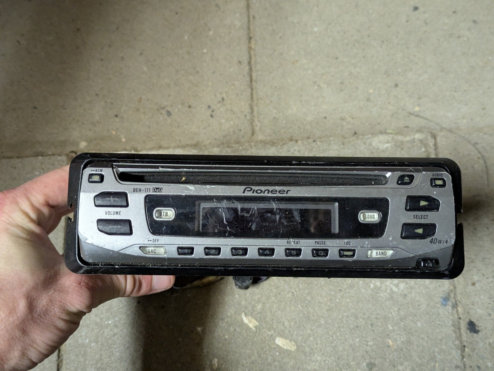 Pioneer Autoradio Vintage Radio Pioneer DEH 171, Ophalen of Verzenden