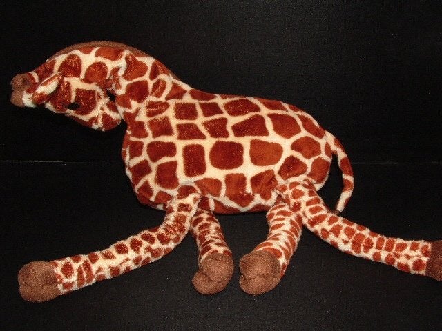 IKEA GIRAFFE KLAPPAR GIRAFF VELOURS BEIGE MET, Ophalen of Verzenden, Nieuw, Overige typen