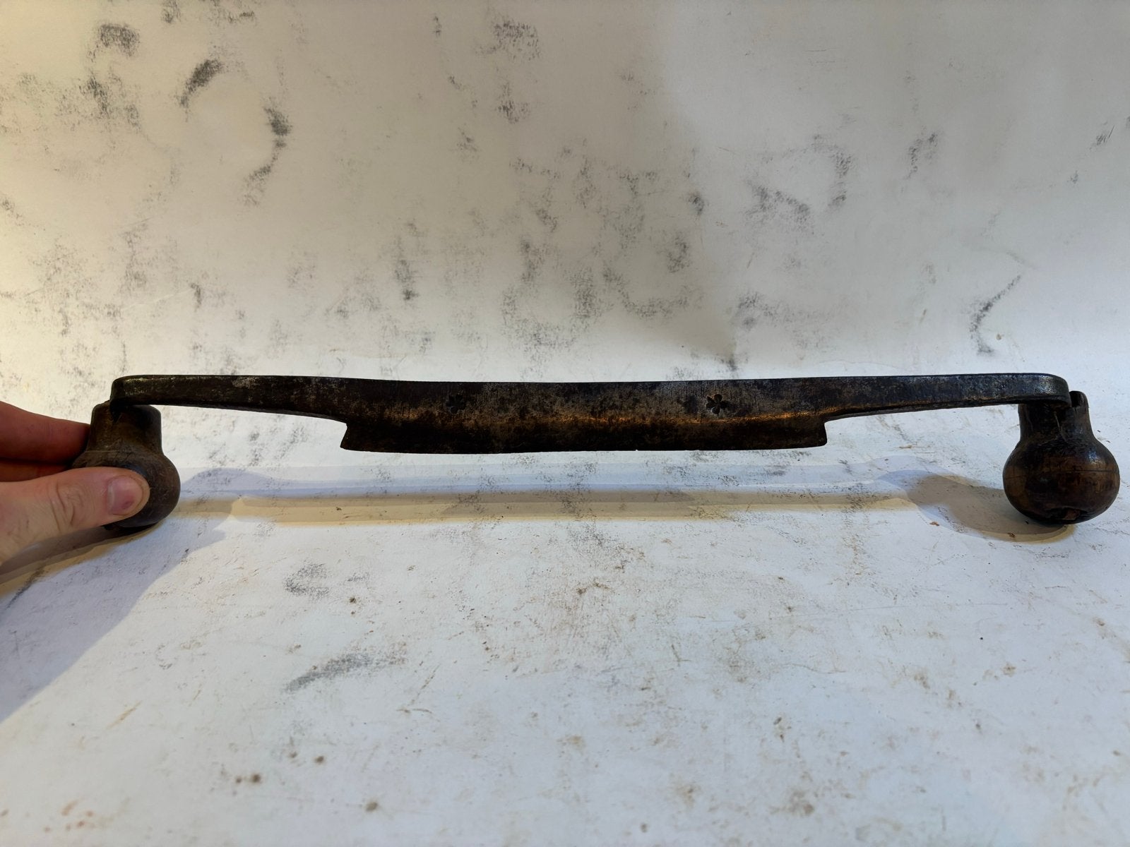 Vintage trekmes 20 cm - Antiek gereedschap, Antiek en Kunst, Ophalen of Verzenden