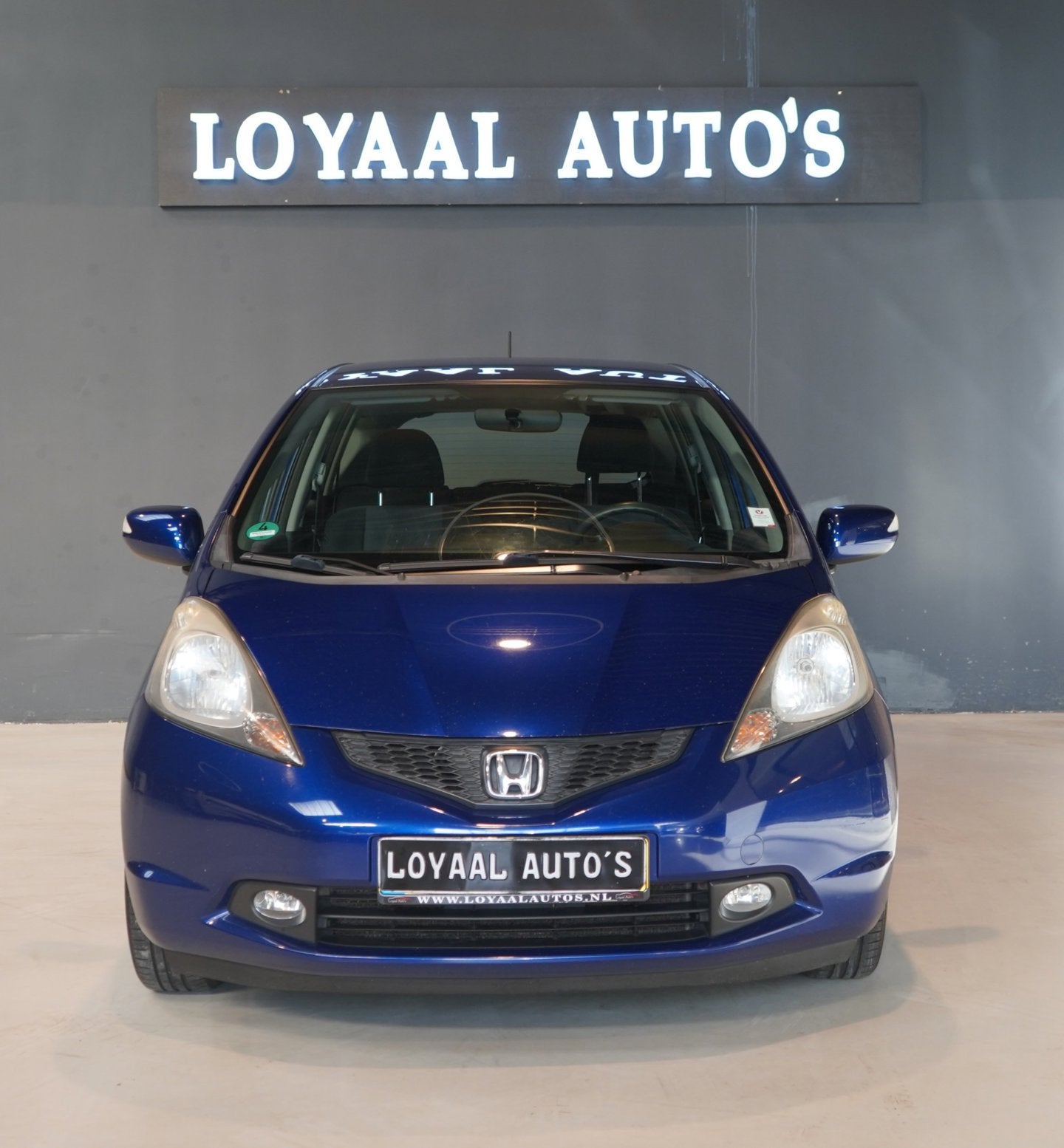 Honda JAZZ 1.4 Comfort | AUT | CRUISE | STOELVER. | TREKHAAK, Auto's, Gebruikt, 4 cilinders, Blauw, 1055 kg