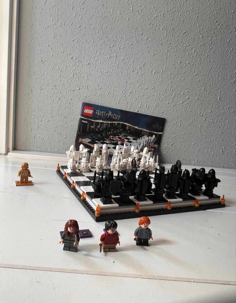 Lego Harry Potter Schaakspel 76392 Compleet, Kinderen en Baby's, Speelgoed | Duplo en Lego, Gebruikt, Lego, Harry Potter, Ophalen of Verzenden