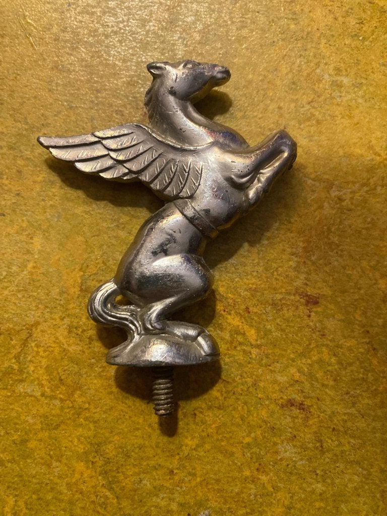 Pegasus, fiets spatbordfiguur, Ophalen of Verzenden, Gebruikt, Batavus