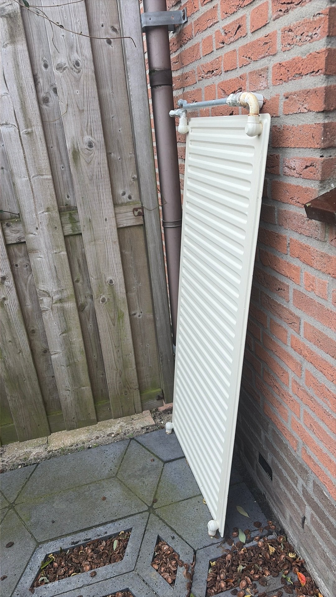 Radiator enkele plaat, Ophalen, 30 tot 80 cm, Gebruikt, Radiator