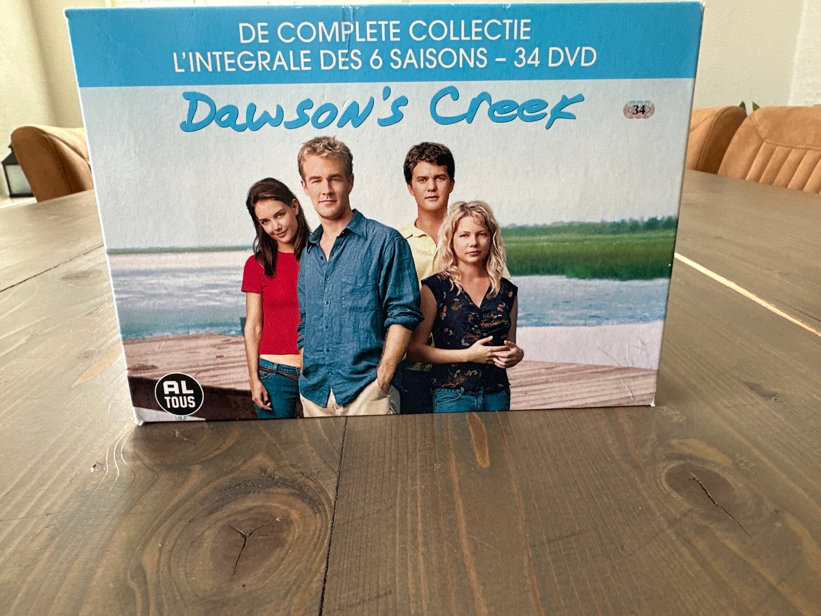 Dawson's Creek - De Complete Collectie (34 DVD's), Nederlands, Drama, Ophalen of Verzenden, Vanaf 12 jaar