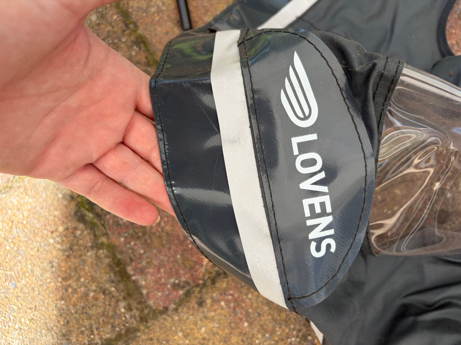 Tent Lovens bakfiets, Ophalen of Verzenden, Zo goed als nieuw, 3 kinderen, Opvouwbaar