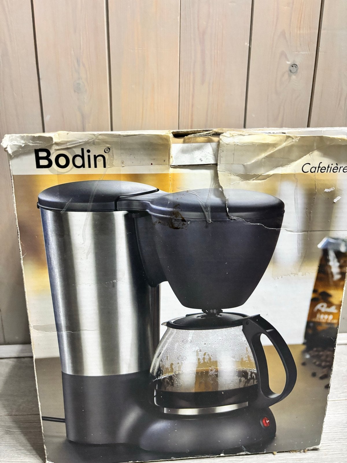 Bodin Koffiezetapparaat - Nieuw in doos, Witgoed en Apparatuur, Ophalen, Gemalen koffie, 4 tot 10 kopjes, Koffiemachine