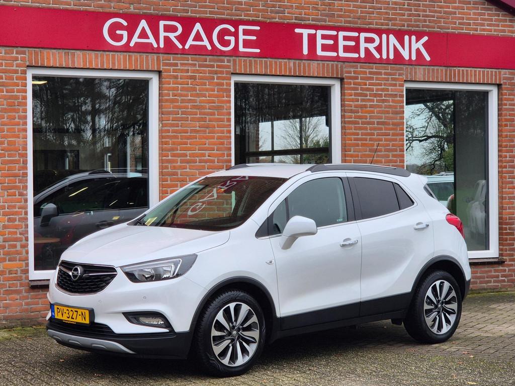 Opel Mokka X 1.4 Turbo Innovation 140PK 5drs clima, cruise,, Auto's, Opel, Voorwielaandrijving, Gebruikt, Euro 6, Leder en Stof