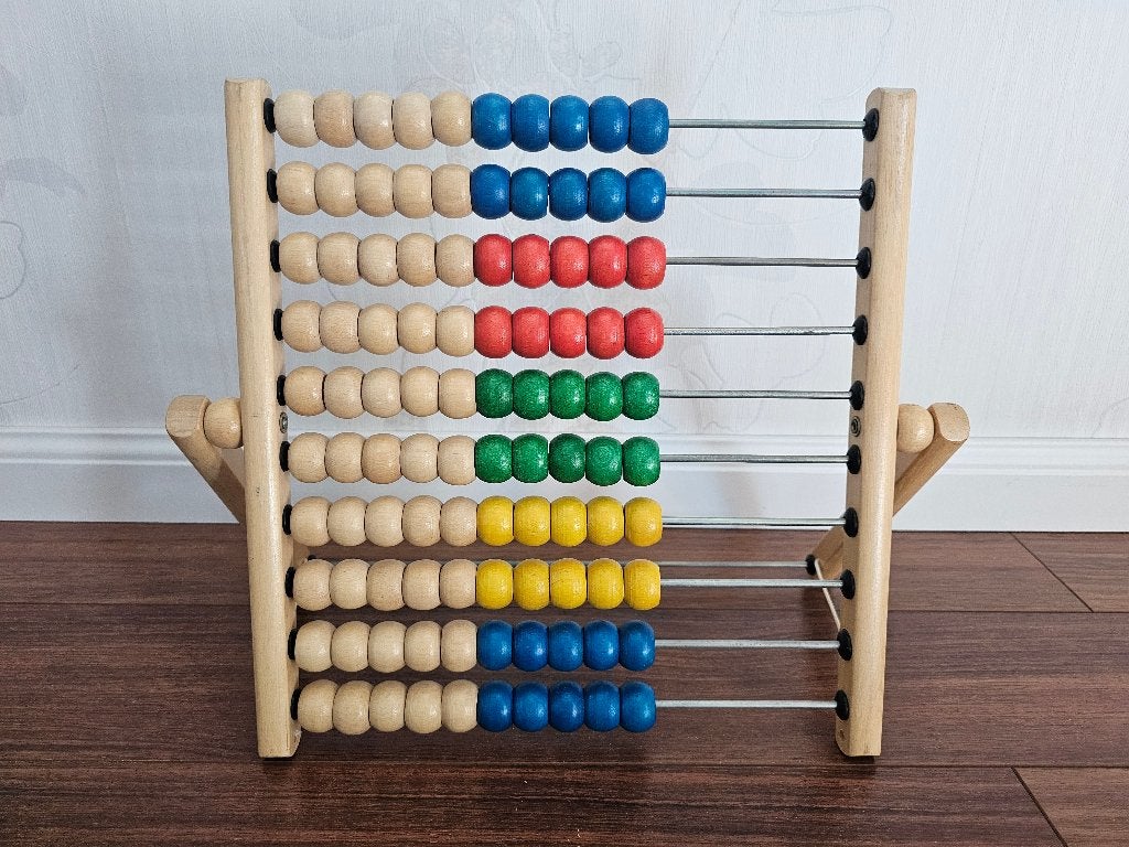 Houten telraam staandmodel kan tot honderd, Kinderen en Baby's, Ophalen of Verzenden, Zo goed als nieuw, Overige typen