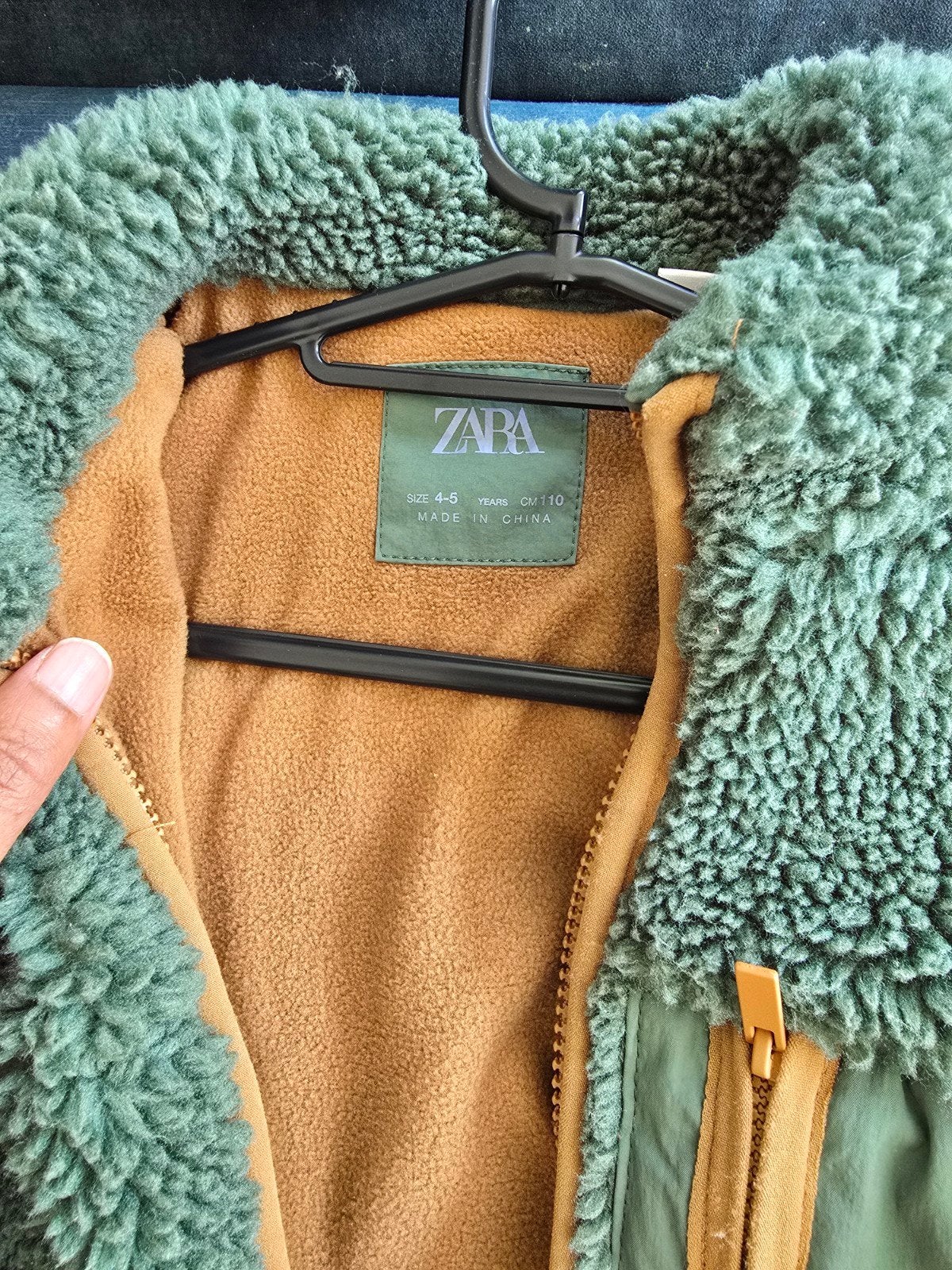 zara, boys winter jaket, Jongen of Meisje, Ophalen of Verzenden, Zo goed als nieuw, Maat 110