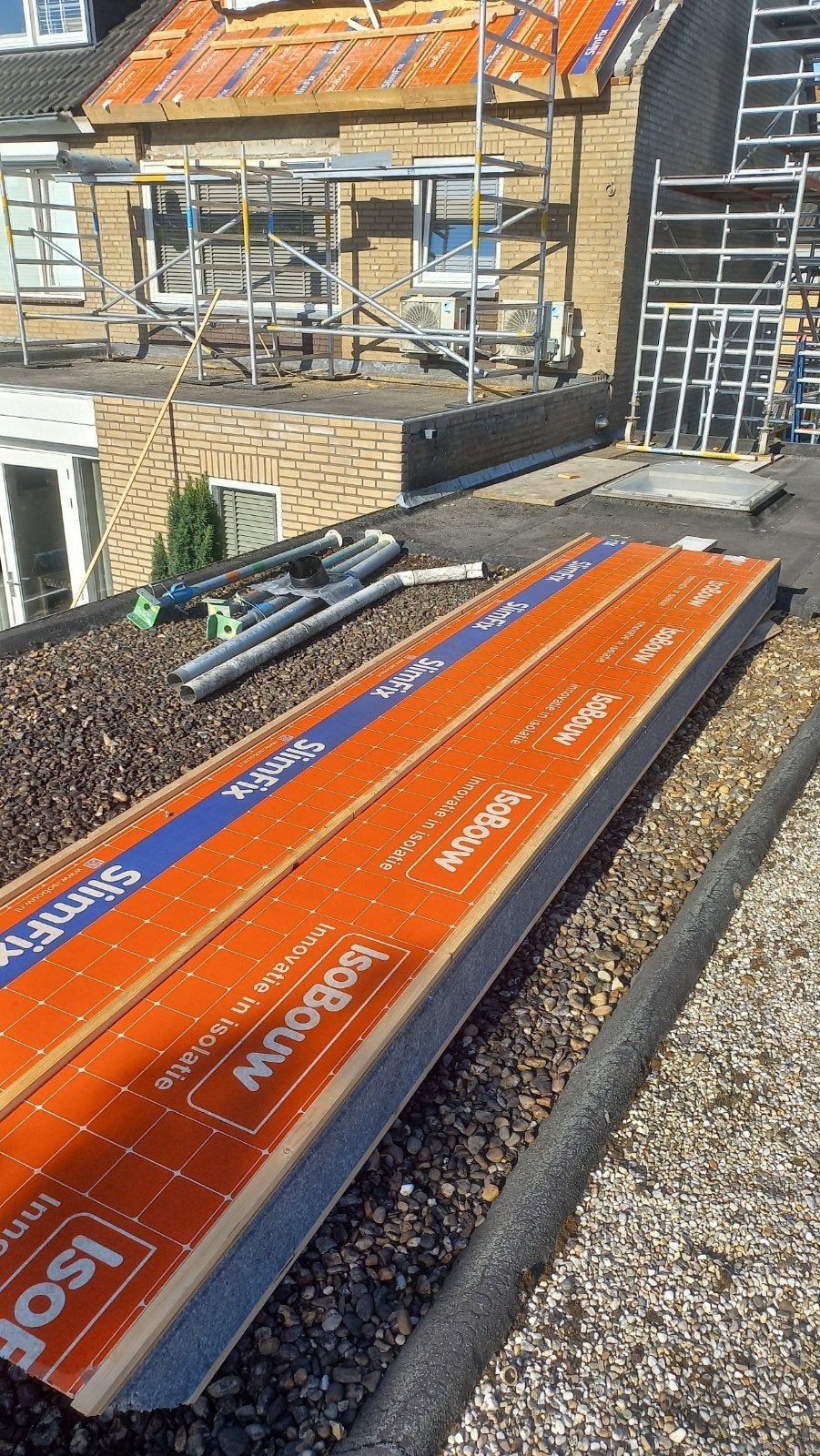 Isolatieplaten Isoslimfix/Isobouw, Doe-het-zelf en Verbouw, Isolatie en Afdichting, Ophalen, Hardschuim (Pir), 15 m² of meer