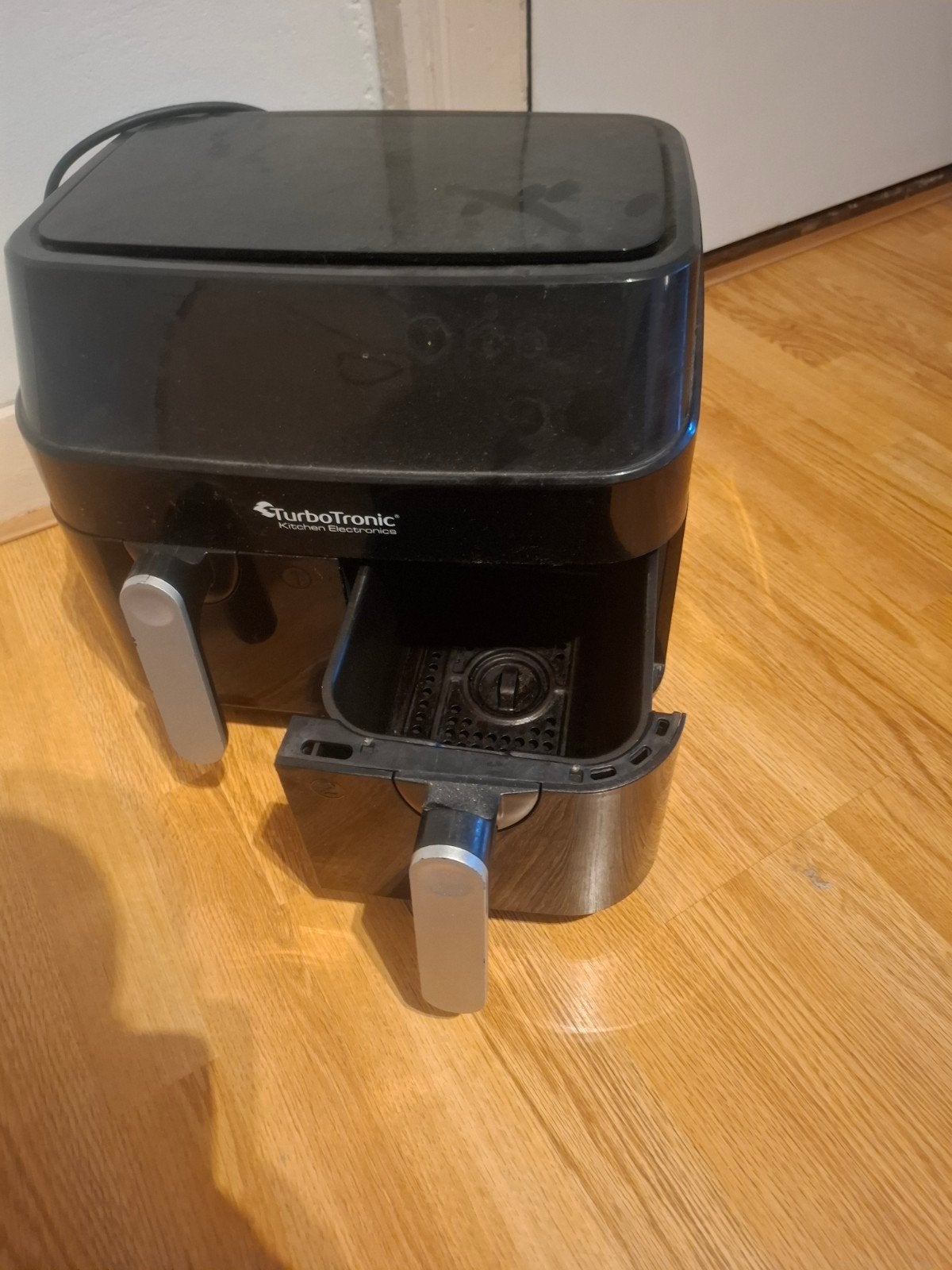 TurboTronic Dual Airfryer - Zo goed als nieuw, Ophalen, Zo goed als nieuw, Airfryer