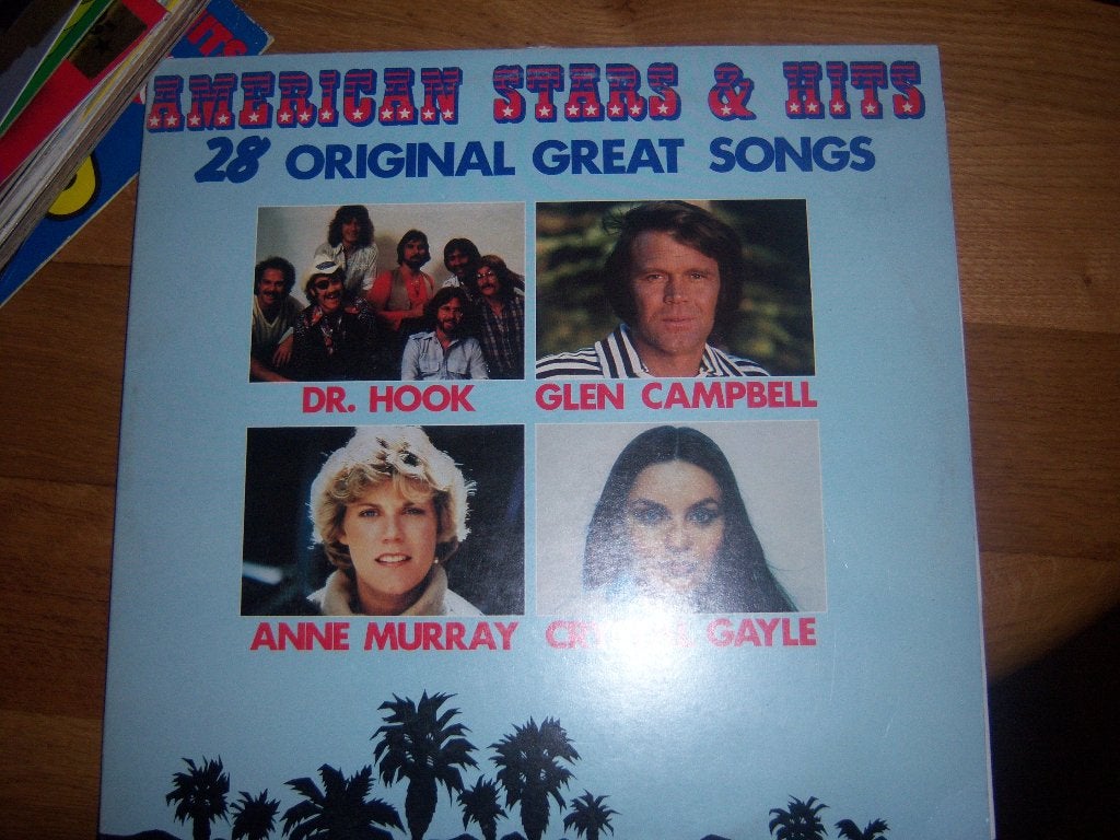 LP - American Stars & Hits, 28 original great songs, Gebruikt, Ophalen of Verzenden, Dubbel-LP, 12 inch
